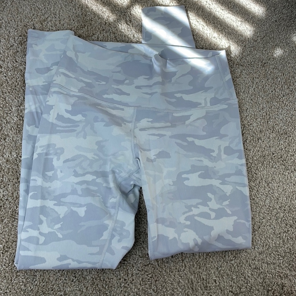 Gray camo lululemon leggings